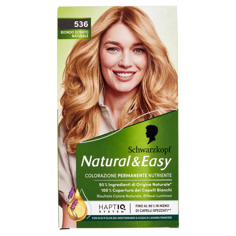 Schwarzkopf Natural&Easy 536 Biondo Dorato Naturale