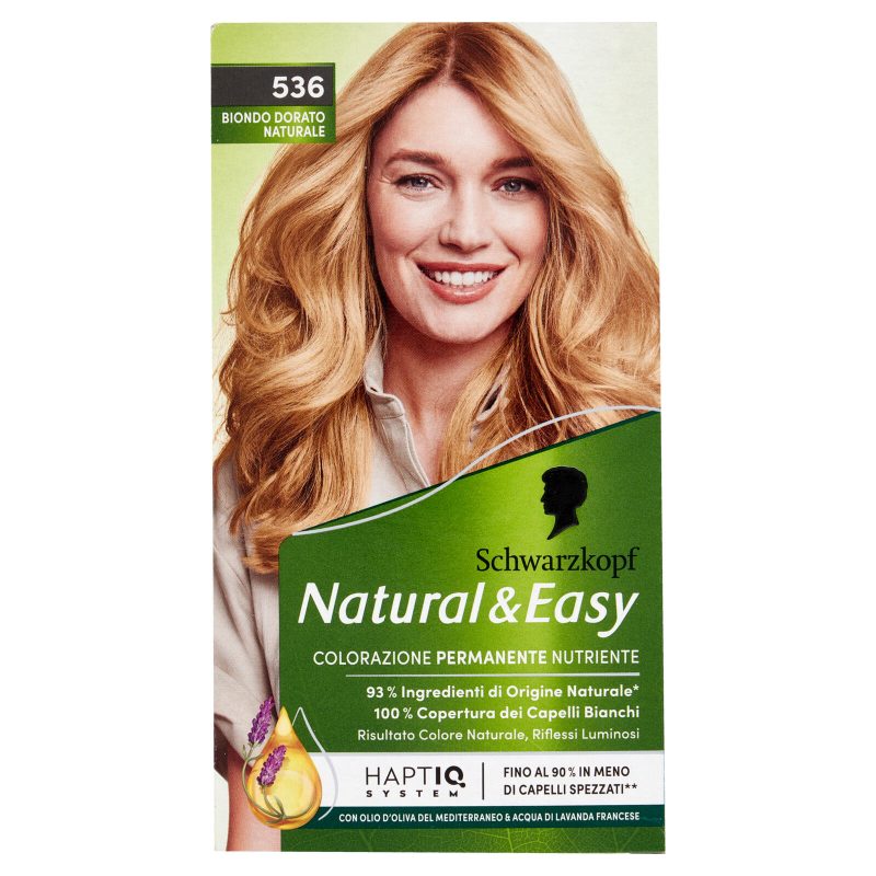 Schwarzkopf Natural&Easy 536 Biondo Dorato Naturale