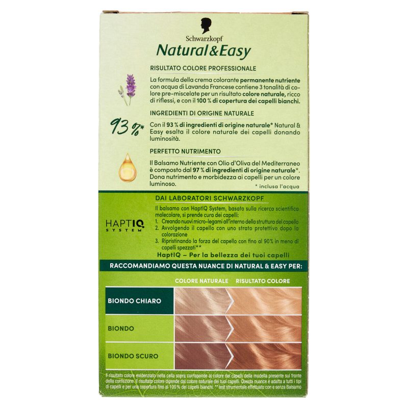 Schwarzkopf Natural&Easy 536 Biondo Dorato Naturale