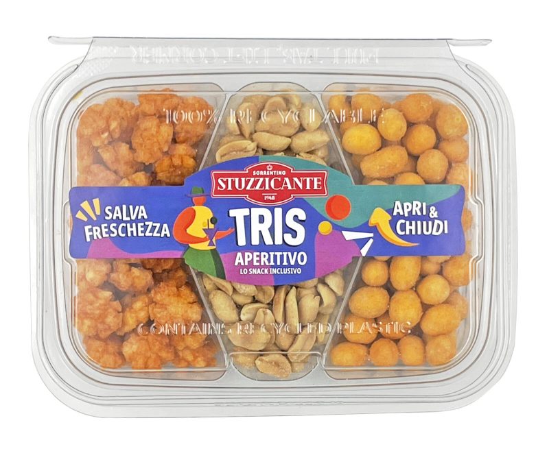 STUZZICANTE TRIS SNACK APERITIVO GR230