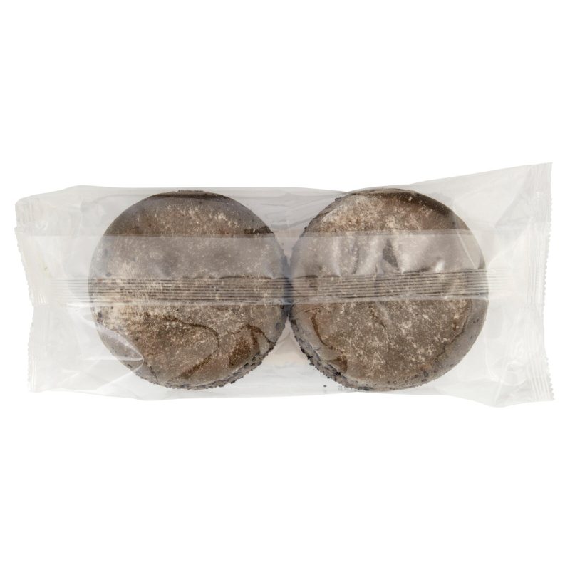 Bassini Burger Gourmet con Carbone Vegetale x 2 - 165 g