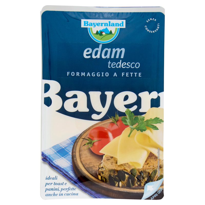 Bayernland edam tedesco Formaggio a Fette 400 g