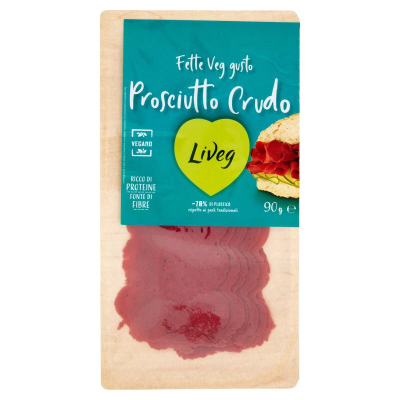 Liveg Fette Veg gusto Prosciutto Crudo 90 g