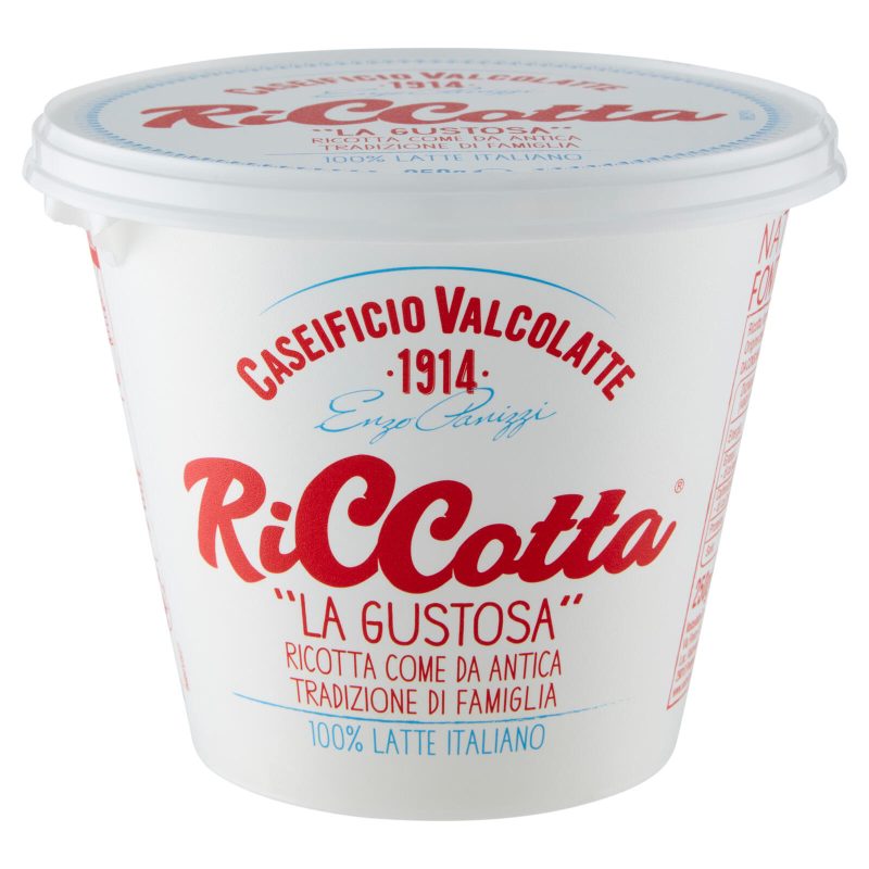 Caseificio Valcolatte Riccotta "la Gustosa" 250 g