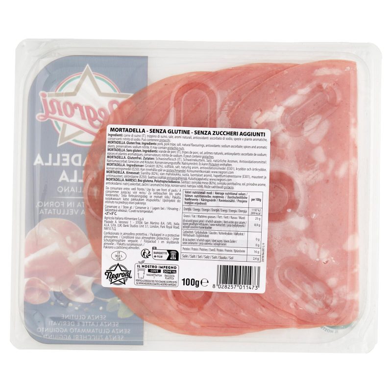 Negroni Mortadella Stella 100 g