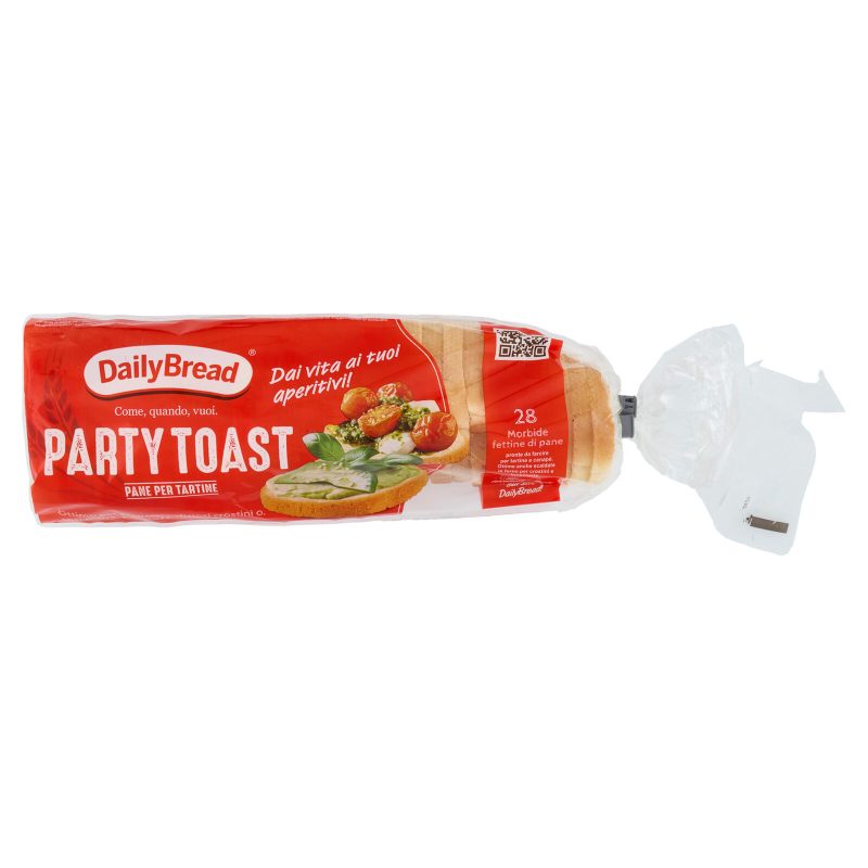 DailyBread Party Toast Pane per Tartine 250 g