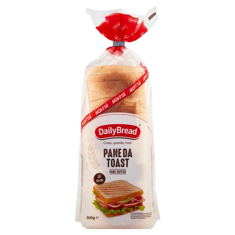 DailyBread Pane da Toast 500 g