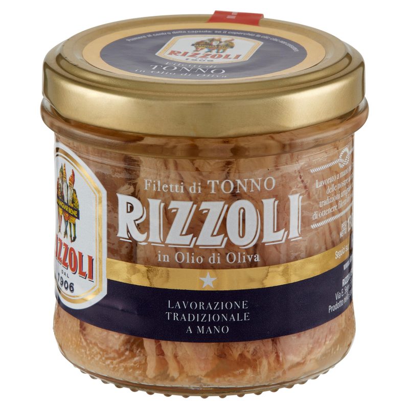 Rizzoli Filetti di Tonno in Olio di Oliva 130 g