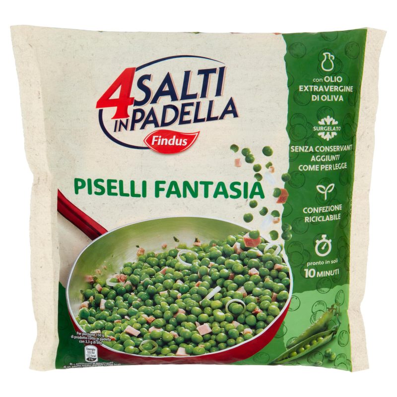 4 Salti in Padella Findus Piselli Fantasia 450 g