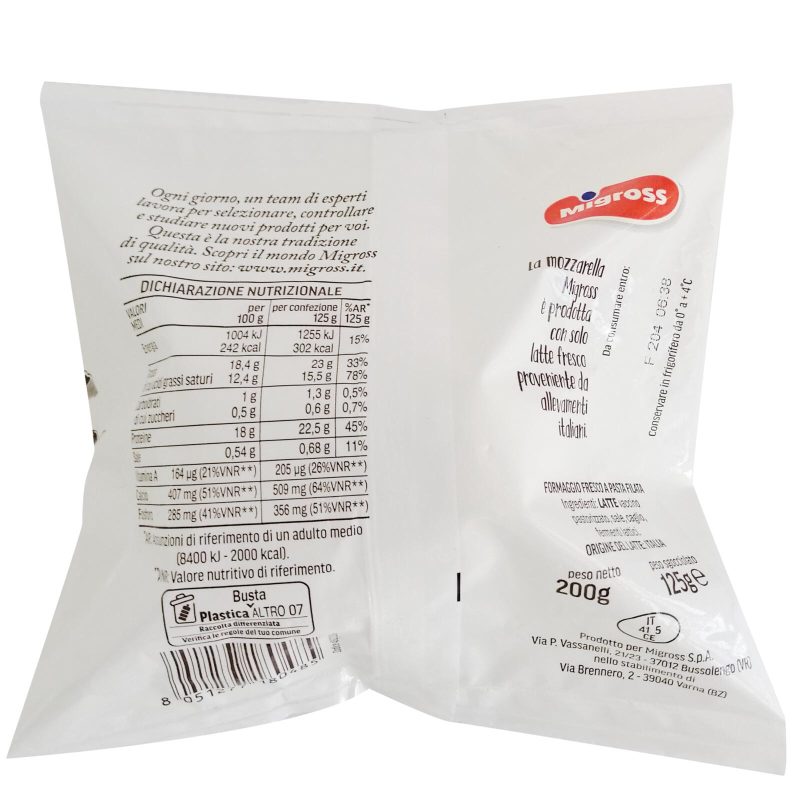 Migross Mozzarella 125 g