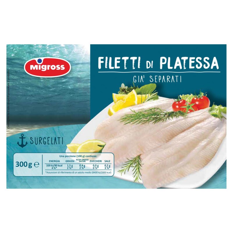 Migross Filetti di Platessa 300 g