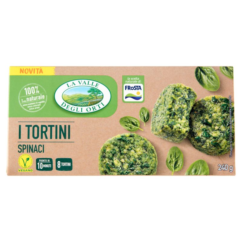 La Valle Degli Orti i Tortini Spinaci 8 Tortini 240 g