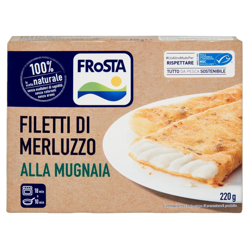 Frosta Filetti di Merluzzo alla Mugnaia 220 g