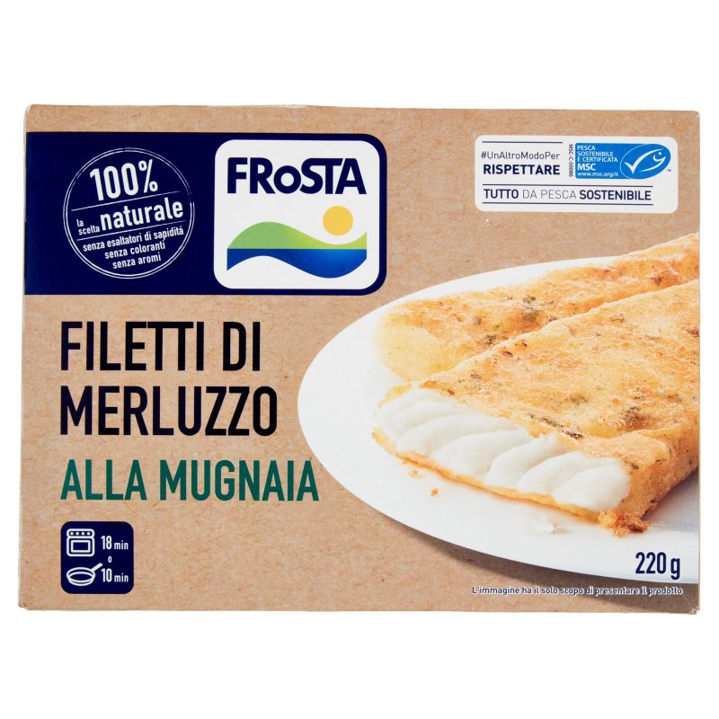 Frosta Filetti di Merluzzo alla Mugnaia 220 g