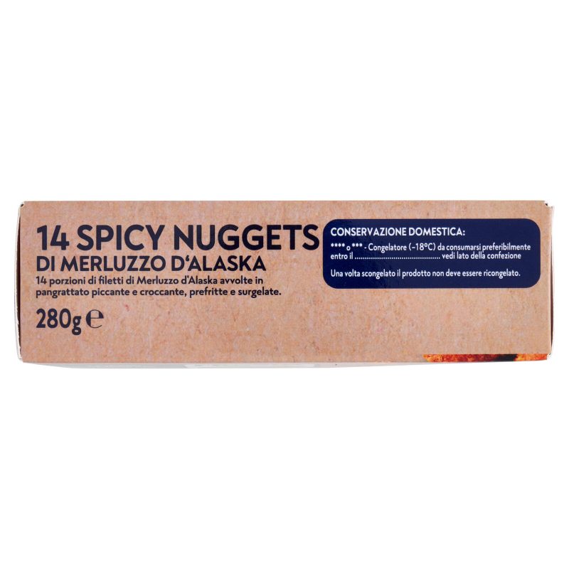 FRoSTA 14 Spicy Nuggets di Merluzzo d'Alaska 280 g