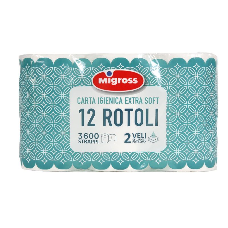 Migross Carta igienica extra soft 2 veli x12