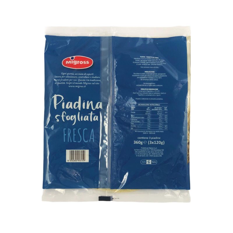 Migross Piadina Sfogliata fresca 360 g