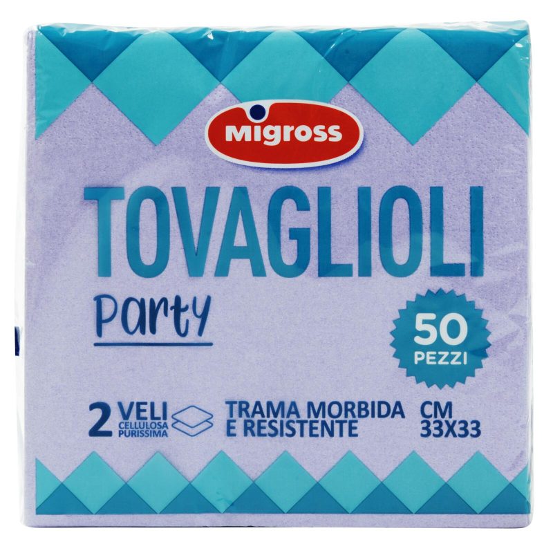 Migross Tovaglioli Lilla 2 Veli x50