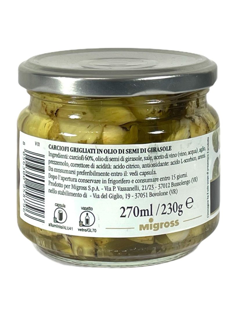 Re di Sapori Carciofi grigliati 230 g