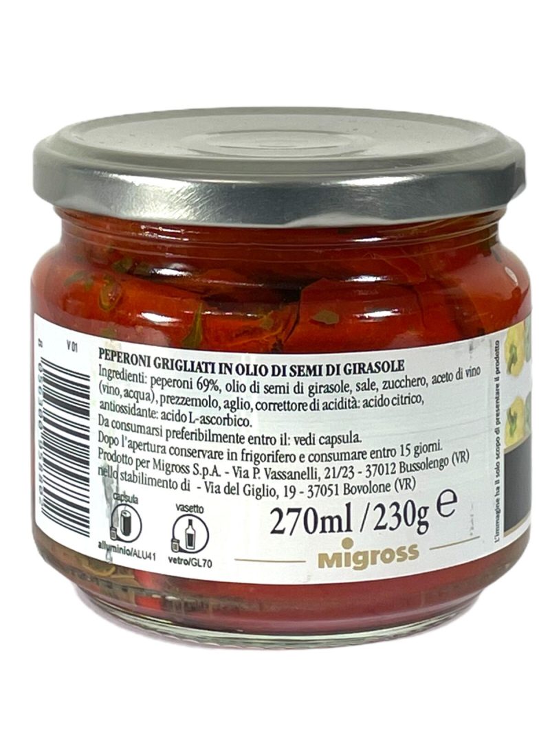 Re di Sapori Peperoni grigliati 230 g