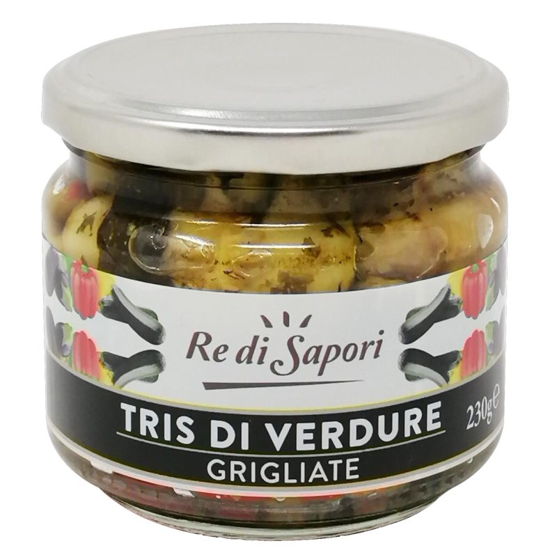 Re di Sapori Tris di verdure grigliate 230 g