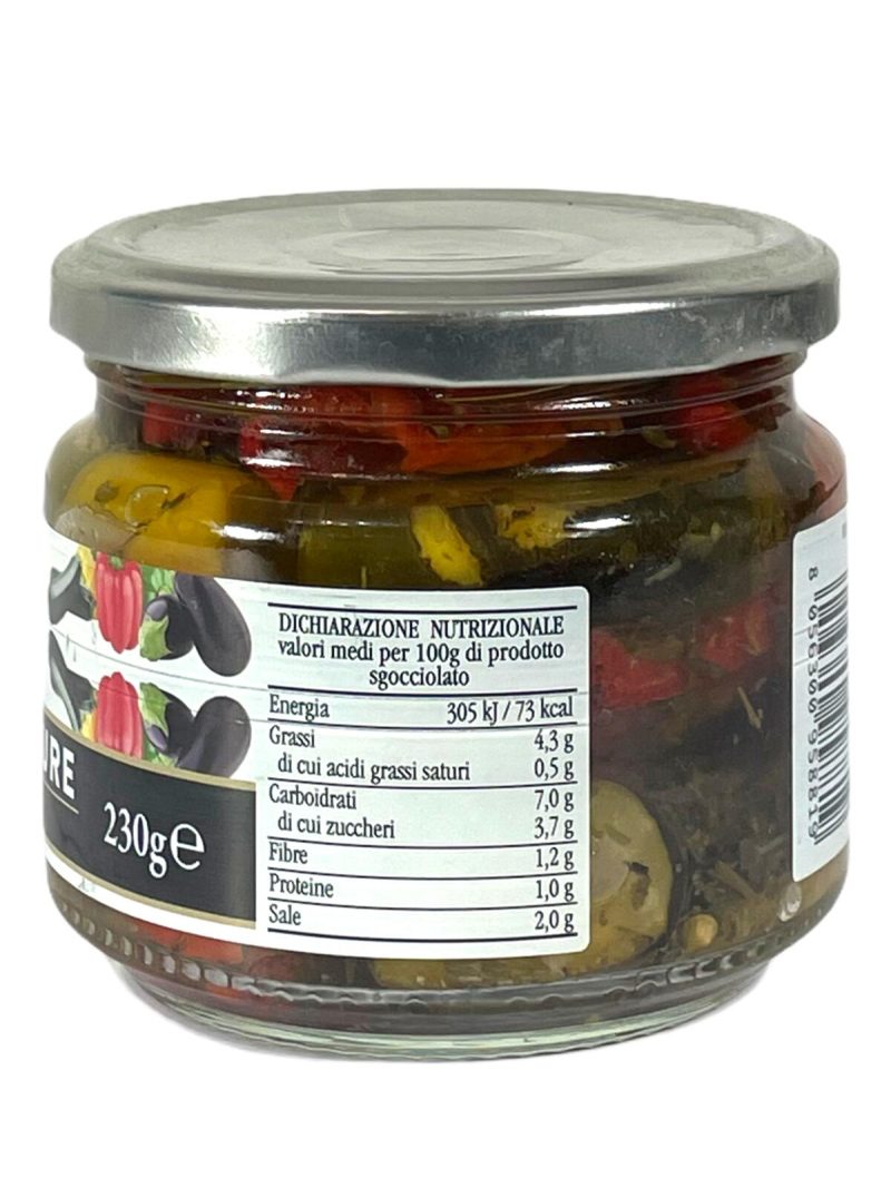 Re di Sapori Tris di verdure grigliate 230 g