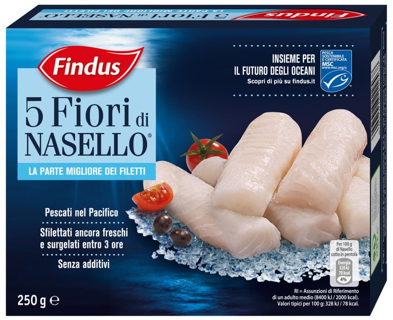 Capitan Findus 5 Fiori Di Nasello 250 g