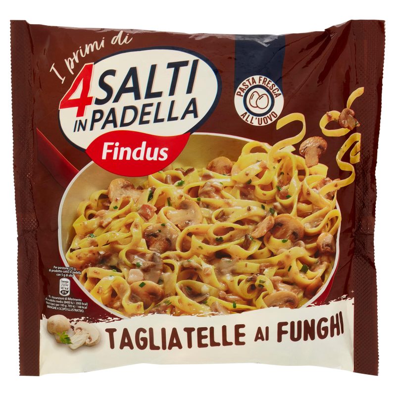 4 Salti in Padella Findus Tagliatelle ai Funghi 550 g