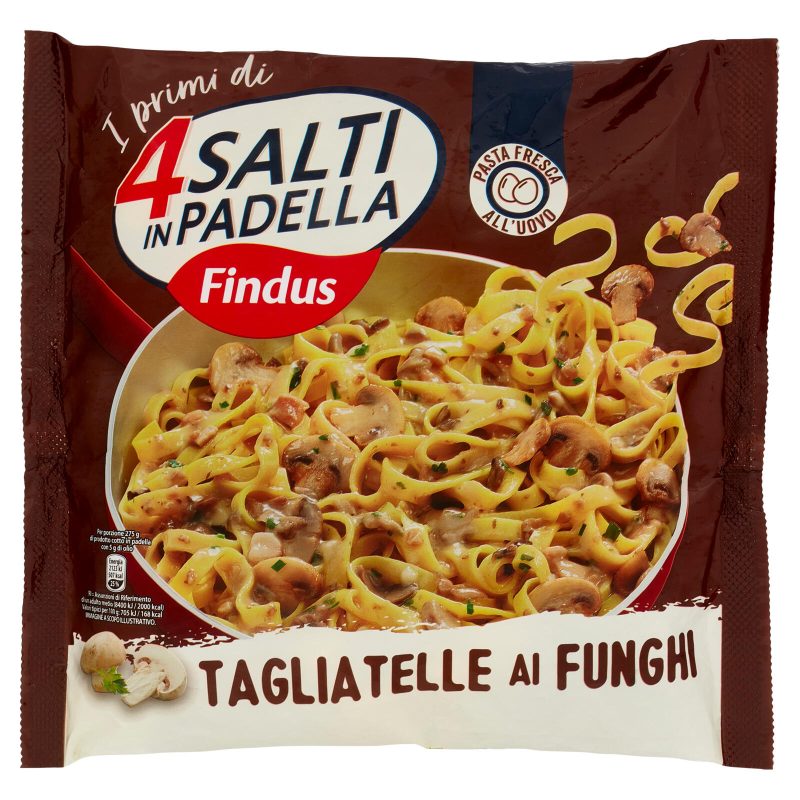 4 Salti in Padella Findus Tagliatelle ai Funghi 550 g