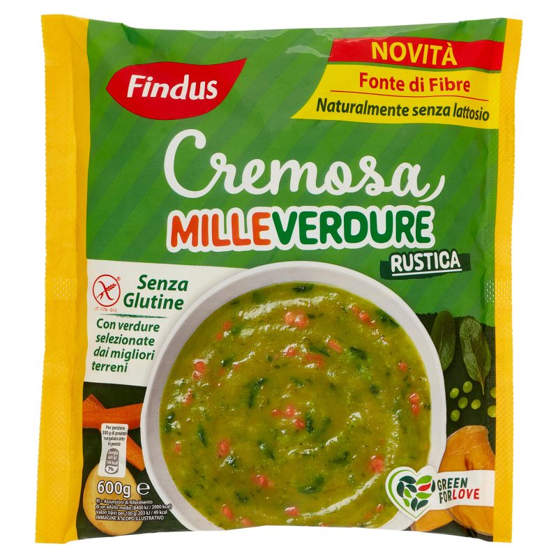 Findus Cremosa Milleverdure Rustica 600 g