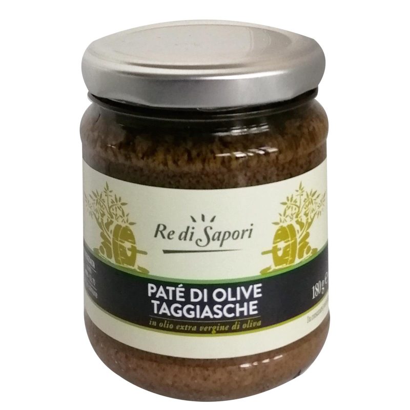 Re di Sapori Paté di Olive taggiasche in olio EVO 180 g