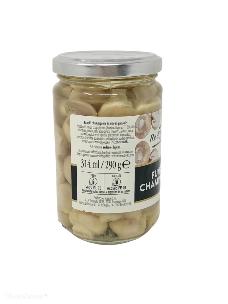 Re di Sapori Funghi Champignon 290 g