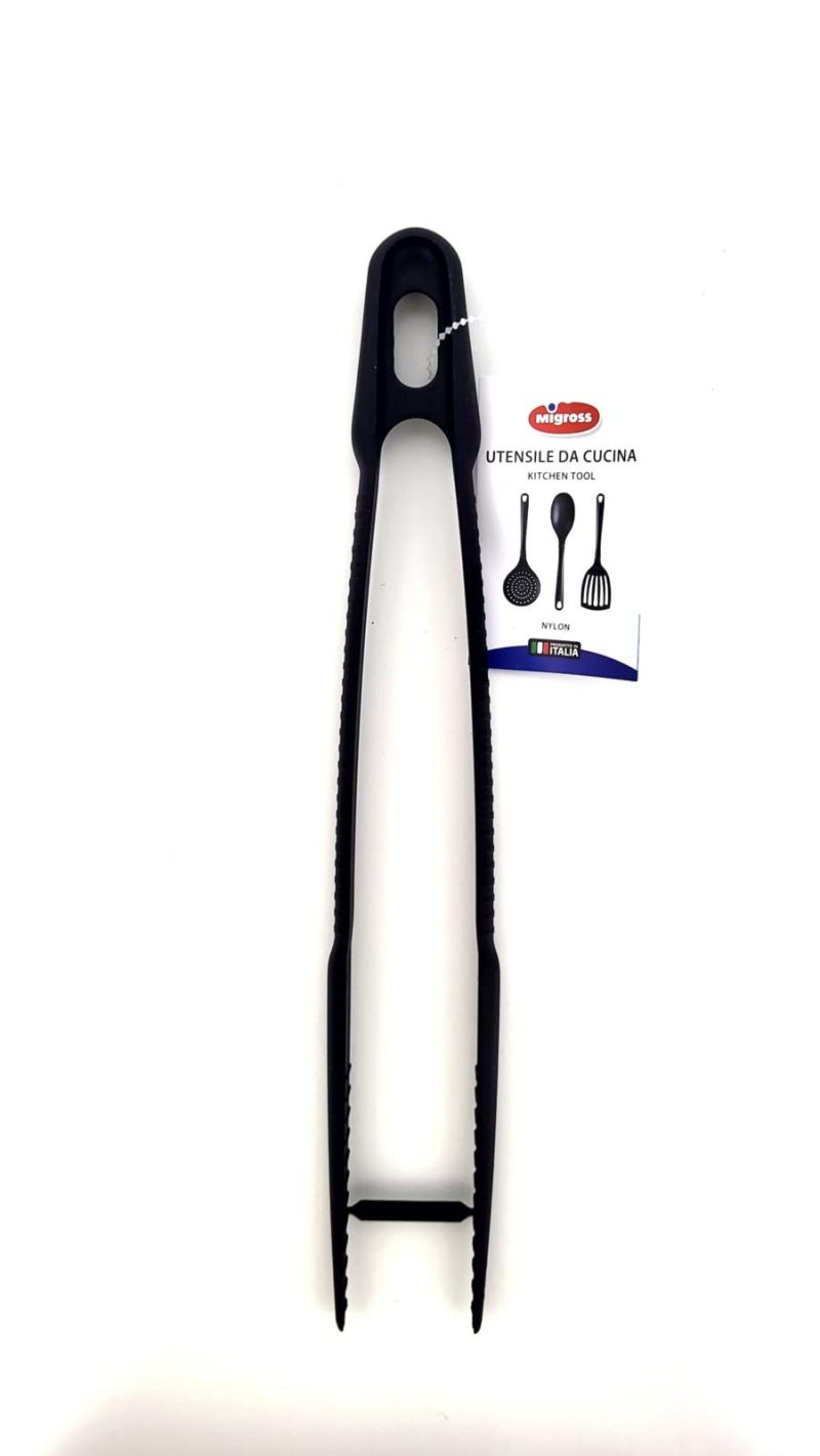 Pinza Chef Nylon l.30,5cm nero Migross