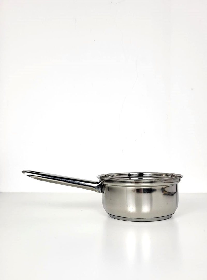 Casseruola Easy inox 1 manico  ø cm.14  lt.0,7 ø14cm h.7 Migross