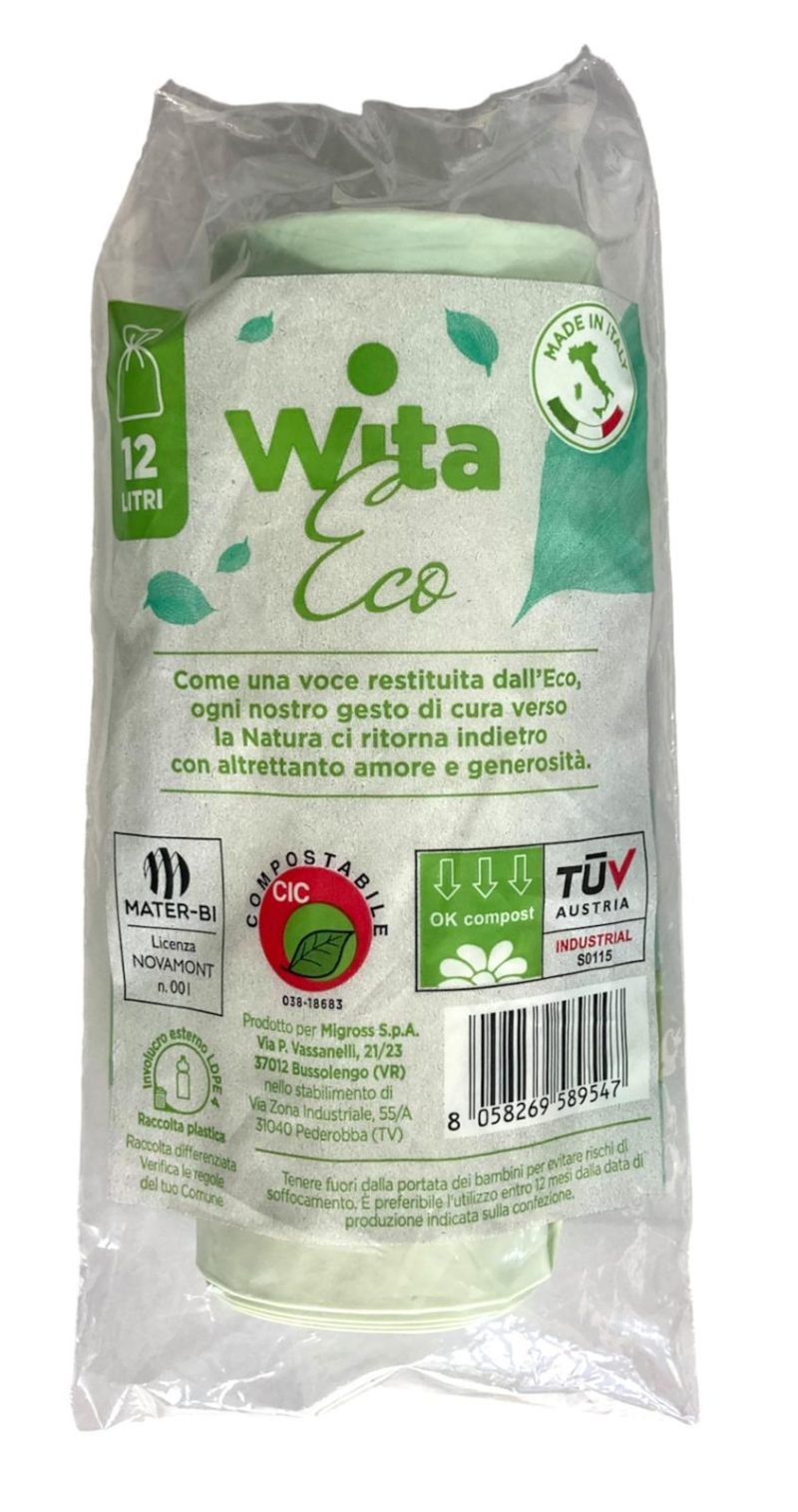 Wita Eco Biosacco C/Manico 10x12 L