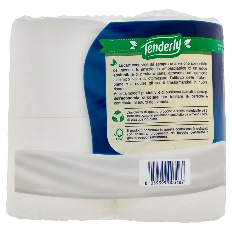 Tenderly Carezza di Latte Rotoli Vellutati 12 pz