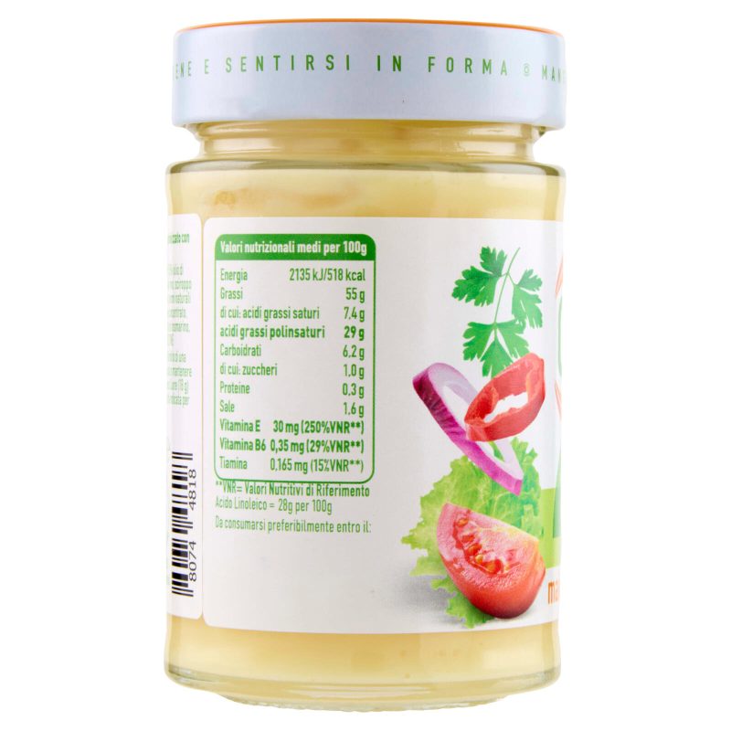 Cuore maionese vegetale senza uova 180 g