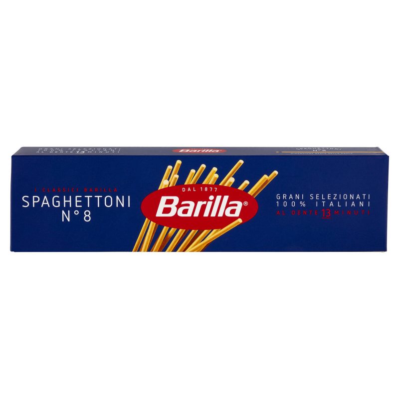 Barilla Pasta Spaghettoni n.8 100% Grano Italiano 500 g