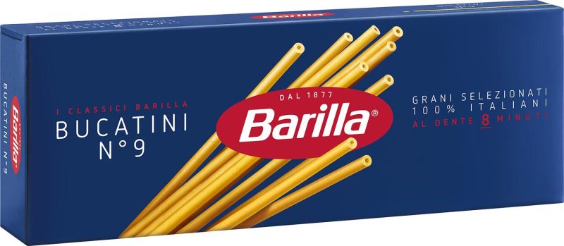 Barilla Pasta Bucatini n.9 100% Grano Italiano 500g