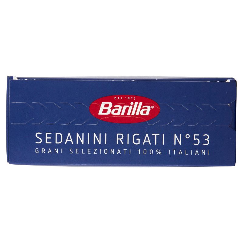 Barilla Pasta Sedanini Rigati n.53 100% Grano Italiano 500g