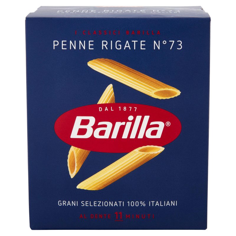 Barilla Pasta Penne Rigate n.73 100% Grano Italiano 500g