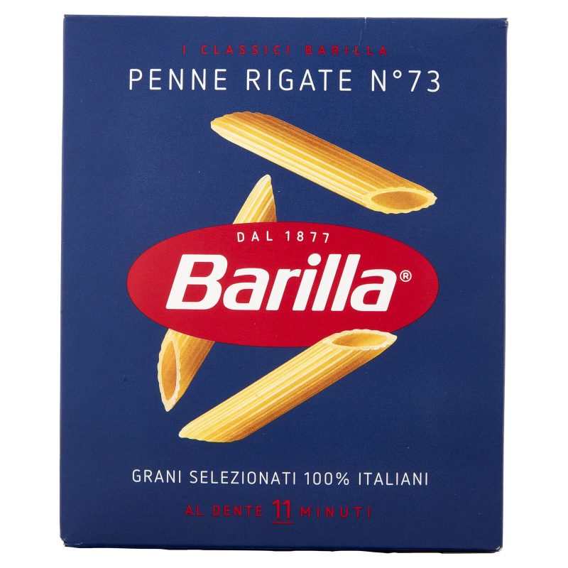 Barilla Pasta Penne Rigate n.73 100% Grano Italiano 500g