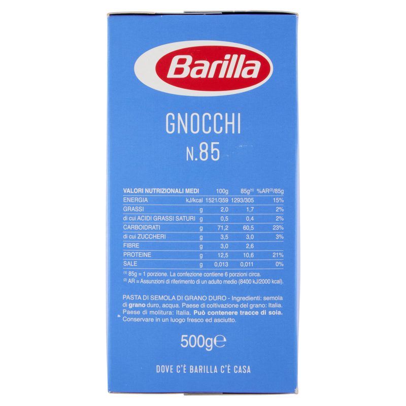 Barilla Gnocchi n.85 500g