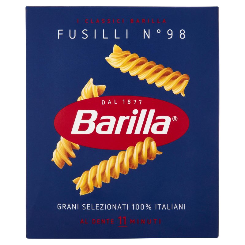 Barilla Pasta Fusilli n.98 100% Grano Italiano 500g