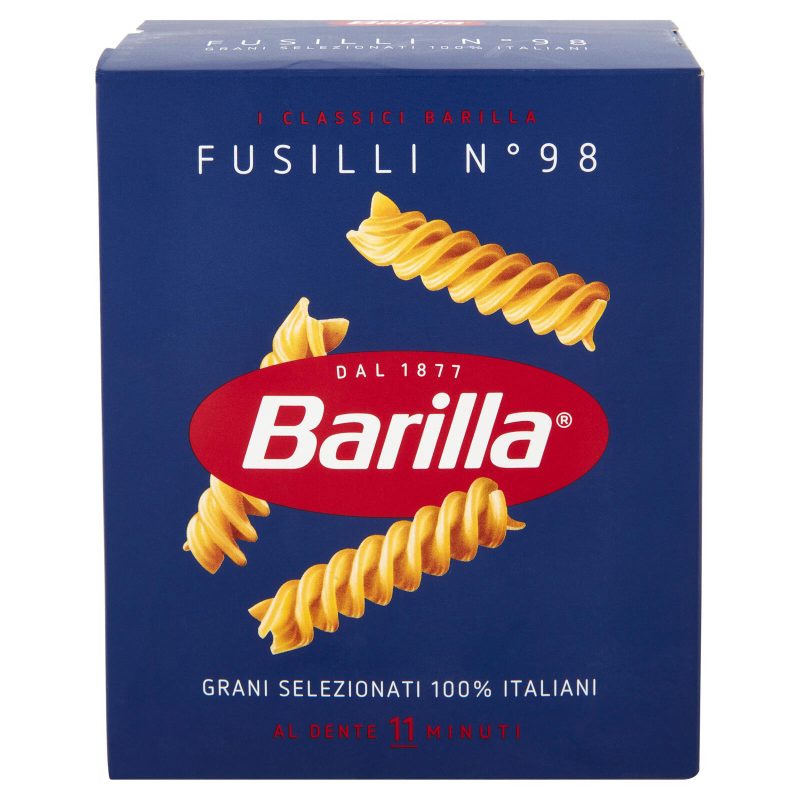 Barilla Pasta Fusilli n.98 100% Grano Italiano 500g