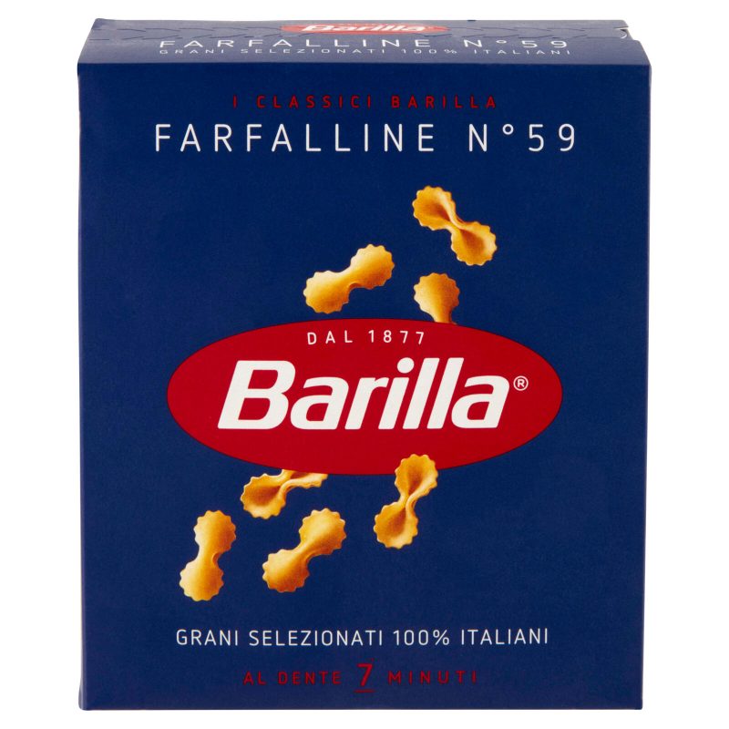 Barilla Pasta Farfalline n.59 100% grano italiano 500 g