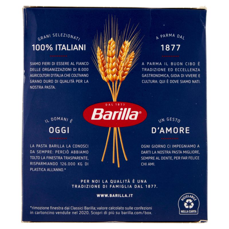 Barilla Pasta Farfalline n.59 100% grano italiano 500 g