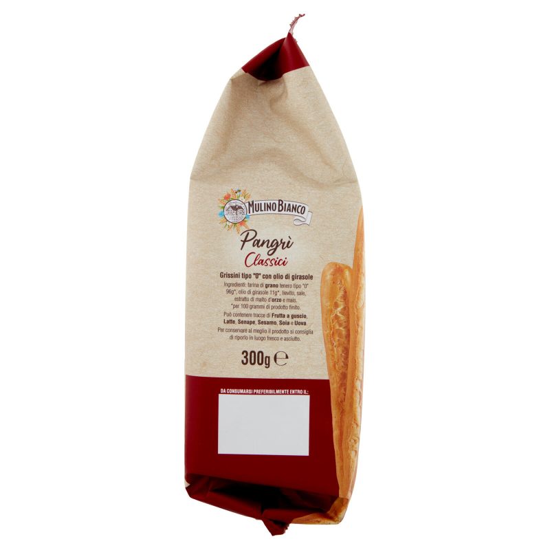 Mulino Bianco Pangrì Grissini con Farina Sostenibile 300 g