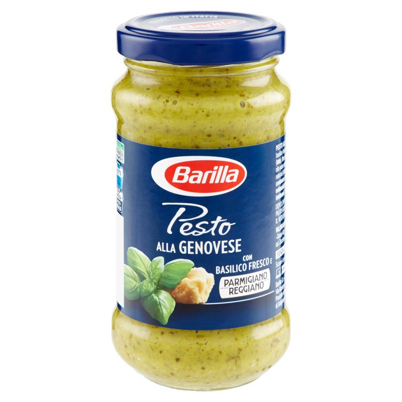 Barilla Pesto alla Genovese Basilico Fresco Italiano Condimento e Sugo per Pasta 190 g