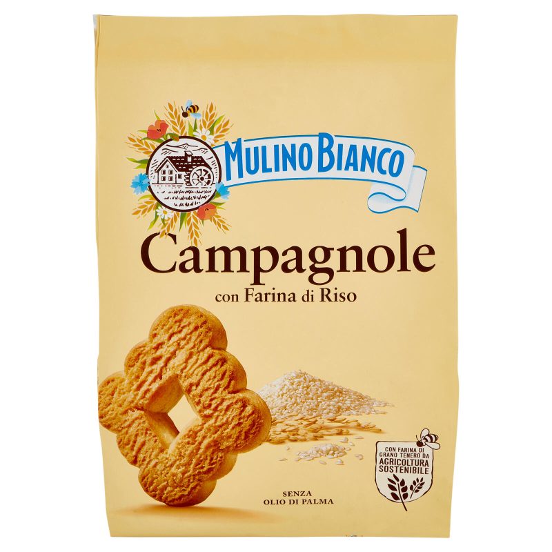 Mulino Bianco Campagnole Biscotti con Farina di Riso 700g